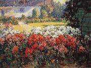 Benjamin C.Brown The Joyous Garden-n-d oil on canvas